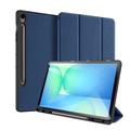 Samsung Galaxy Tab S10 FE+ Dux Ducis Domo Tri-Fold Smart Folio-etui - Blå