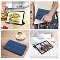 Samsung Galaxy Tab S10 FE+ Dux Ducis Domo Tri-Fold Smart Folio-etui - Blå