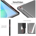 Samsung Galaxy Tab S10 FE+ Dux Ducis Toby Tri-Fold Smart Folio-etui - Svart