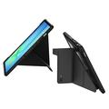Samsung Galaxy Tab S10 FE+ Nillkin Bumper Smart Folio-etui - Svart / Gjennomsiktig