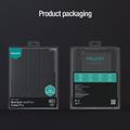 Samsung Galaxy Tab S10 FE+ Nillkin Bumper Smart Folio-etui - Svart / Gjennomsiktig