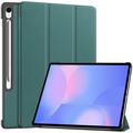 Samsung Galaxy Tab S10 FE+ Tri-Fold Series Smart Folio-etui - svartgrønn