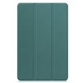 Samsung Galaxy Tab S10 FE+ Tri-Fold Series Smart Folio-etui - svartgrønn