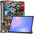 Samsung Galaxy Tab S10 FE+ Tri-Fold Series Smart Folio-etui - Graffiti