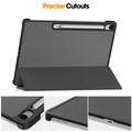 Samsung Galaxy Tab S10 FE+ Tri-Fold Series Smart Folio-etui - Grå