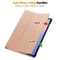 Samsung Galaxy Tab S10 FE+ Tri-Fold Series Smart Folio-etui - rosa gull