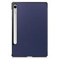 Samsung Galaxy Tab S10 Lite Tri-Fold Series Smart Folio-etui - mørkeblå