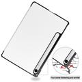 Samsung Galaxy Tab S10 Lite Tri-Fold Series Smart Folio-etui - Hvit