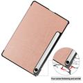 Samsung Galaxy Tab S10 Lite Tri-Fold Series Smart Folio-etui - rosa gull