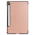 Samsung Galaxy Tab S10 Lite Tri-Fold Series Smart Folio-etui - rosa gull