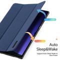 Samsung Galaxy Tab S10 Ultra Dux Ducis Domo Tri-Fold Smart Folio-etui - Blå