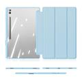 Samsung Galaxy Tab S10 Ultra Dux Ducis Toby Tri-Fold Smart Folio-etui - Baby Blå