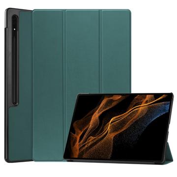Samsung Galaxy Tab S10 Ultra Tri-Fold Series Smart Folio-deksel - Grønn