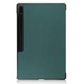 Samsung Galaxy Tab S10 Ultra Tri-Fold Series Smart Folio-deksel - Grønn