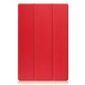 Samsung Galaxy Tab S10 Ultra Tri-Fold Series Smart Folio-deksel - Rød
