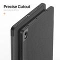 Samsung Galaxy Tab S11 Dux Ducis Domo Tri-Fold Smart Folio-etui - Svart