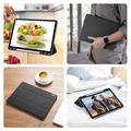 Samsung Galaxy Tab S11 Dux Ducis Domo Tri-Fold Smart Folio-etui - Svart