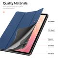 Samsung Galaxy Tab S11 Dux Ducis Domo Tri-Fold Smart Folio-etui - Blå