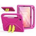 Samsung Galaxy Tab S11 Dux Ducis Puff EVA støtsikkert EVA-etui for barn med kickstand - Rosa