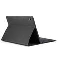 Samsung Galaxy Tab S11 Dux Ducis TK Bluetooth-tastaturveske med berøringsplate - Svart