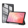 Samsung Galaxy Tab S11 Dux Ducis Toby Tri-Fold Smart Folio-etui - Svart