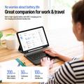 Samsung Galaxy Tab S11 Dux Ducis YK-serien Bluetooth-tastaturveske