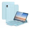 Samsung Galaxy Tab S11 Dux Ducis YK-serien Bluetooth-tastaturveske - blå
