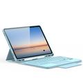 Samsung Galaxy Tab S11 Dux Ducis YK-serien Bluetooth-tastaturveske - blå