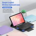 Samsung Galaxy Tab S11 Dux Ducis YK-serien Bluetooth-tastaturveske - blå