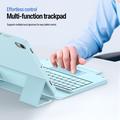 Samsung Galaxy Tab S11 Dux Ducis YK-serien Bluetooth-tastaturveske - blå