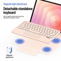 Samsung Galaxy Tab S11 Dux Ducis YK-serien Bluetooth-tastaturveske - rosa