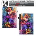 Samsung Galaxy Tab S11 Smart Folio-etui - Blomsterblomst