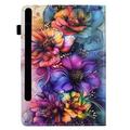 Samsung Galaxy Tab S11 Smart Folio-etui - Blomsterblomst