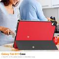 Samsung Galaxy Tab S11 Tri-Fold Series Smart Folio-etui - rød