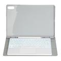 Samsung Galaxy Tab S11 Ultra Bluetooth-tastaturveske med berøringsplate - Grå