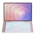 Samsung Galaxy Tab S11 Ultra Bluetooth-tastaturveske med berøringsplate - Rosa