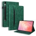 Samsung Galaxy Tab S11 Ultra Business Style Folio-etui - Grønn
