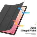 Samsung Galaxy Tab S11 Ultra Dux Ducis Domo Tri-Fold Smart Folio-etui - Svart