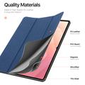 Samsung Galaxy Tab S11 Ultra Dux Ducis Domo Tri-Fold Smart Folio-etui - Blå