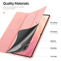 Samsung Galaxy Tab S11 Ultra Dux Ducis Domo Tri-Fold Smart Folio-etui - Rosa