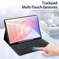 Samsung Galaxy Tab S11 Ultra Dux Ducis TK Bluetooth-tastaturveske med berøringsplate - Svart