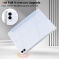 Samsung Galaxy Tab S11 Ultra Origami Stand Folio-etui - Babyblå