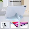 Samsung Galaxy Tab S11 Ultra Origami Stand Folio-etui - Babyblå