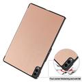Samsung Galaxy Tab S11 Ultra Tri-Fold Series Smart Folio-etui - rosa gull