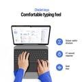 Samsung Galaxy Tab S12 Ultra Dux Ducis YK-serien Bluetooth-tastaturveske - svart