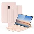 Samsung Galaxy Tab S12 Ultra Dux Ducis YK-serien Bluetooth-tastaturveske - rosa