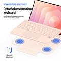 Samsung Galaxy Tab S12 Ultra Dux Ducis YK-serien Bluetooth-tastaturveske - rosa