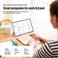 Samsung Galaxy Tab S12 Ultra Dux Ducis YK-serien Bluetooth-tastaturveske - rosa