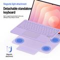 Samsung Galaxy Tab S12 Ultra Dux Ducis YK-serien Bluetooth-tastaturveske - Lilla