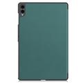 Samsung Galaxy Tab S12 Ultra Tri-Fold Series Smart Folio-etui - svartgrønn